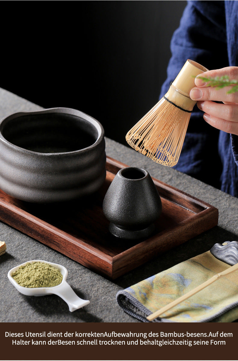 Matcha Tee Set Schwarz