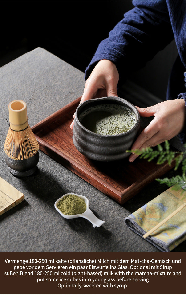 Matcha Tee Set Schwarz