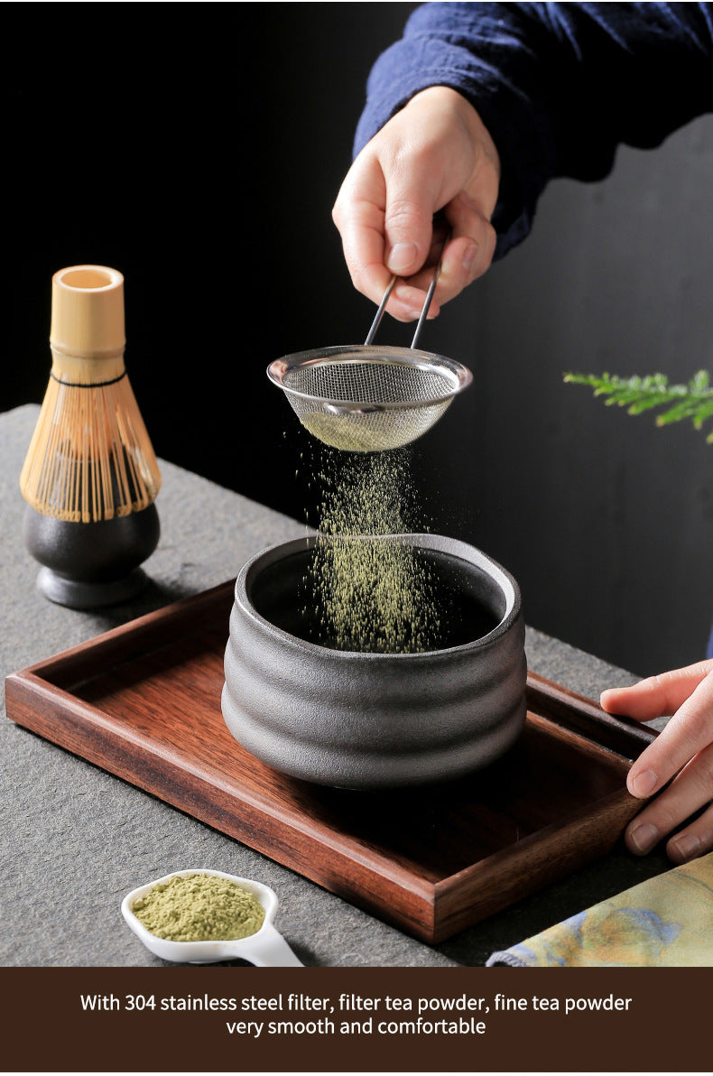 Matcha Tee Set Schwarz