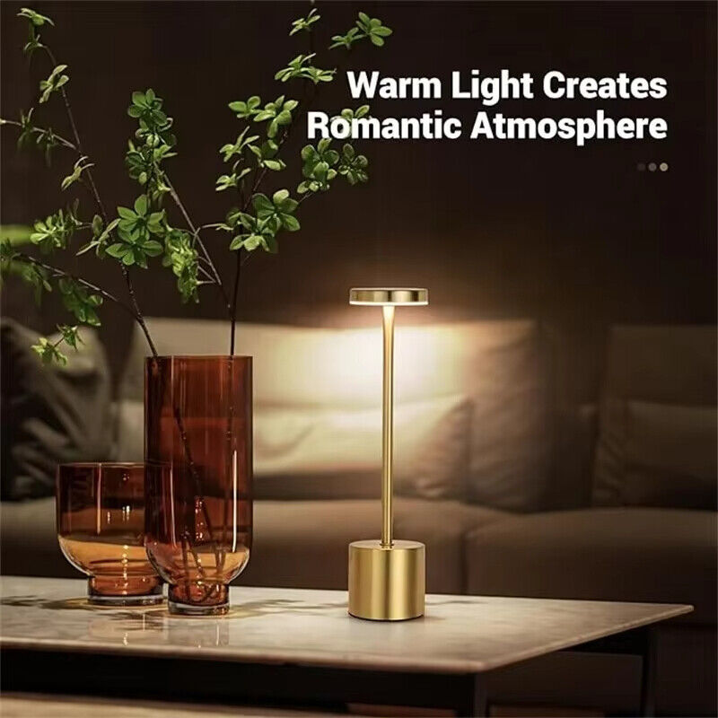 3-farbige LED Tischlampe mit Touch Sensor
