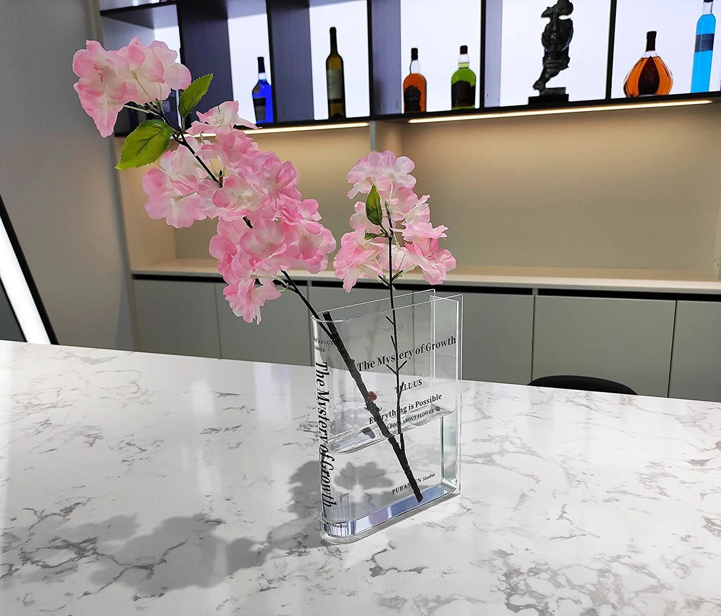 Transparente Vase