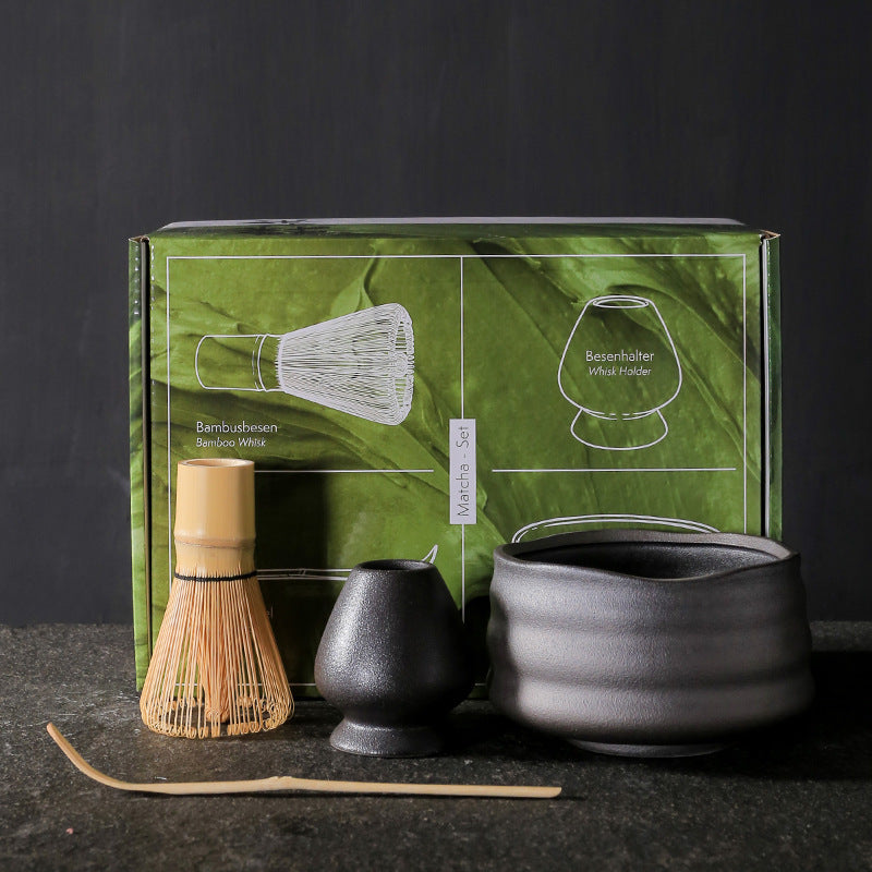 Matcha Tee Set Schwarz