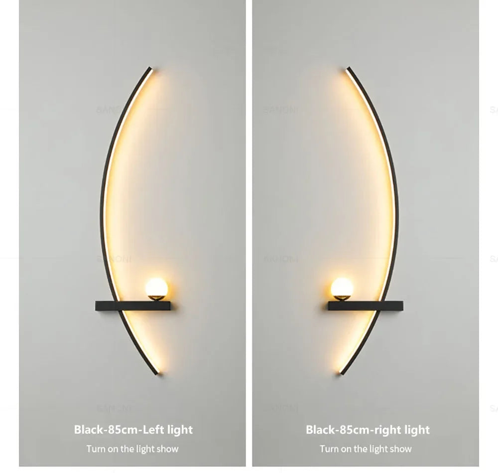 Moderne LED Zimmerleuchte