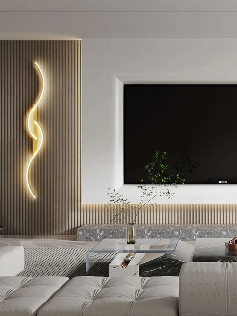 Moderne minimalistische LED Zimmerleuchte