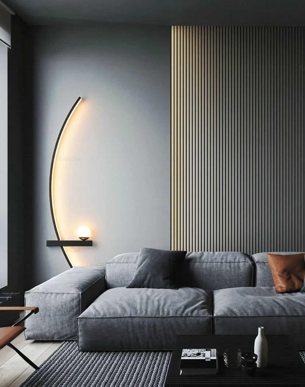 Moderne LED Zimmerleuchte
