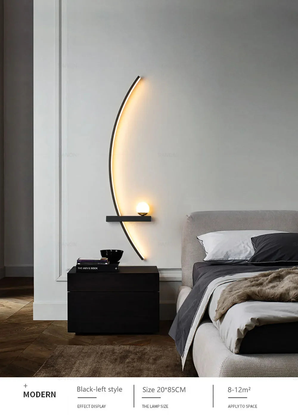 Moderne LED Zimmerleuchte