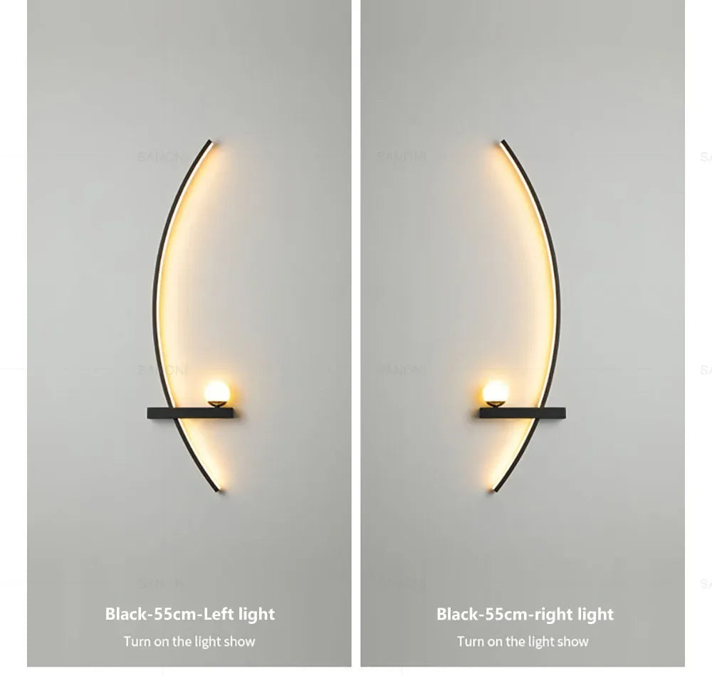 Moderne LED Zimmerleuchte