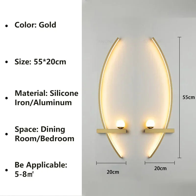 Moderne LED Zimmerleuchte