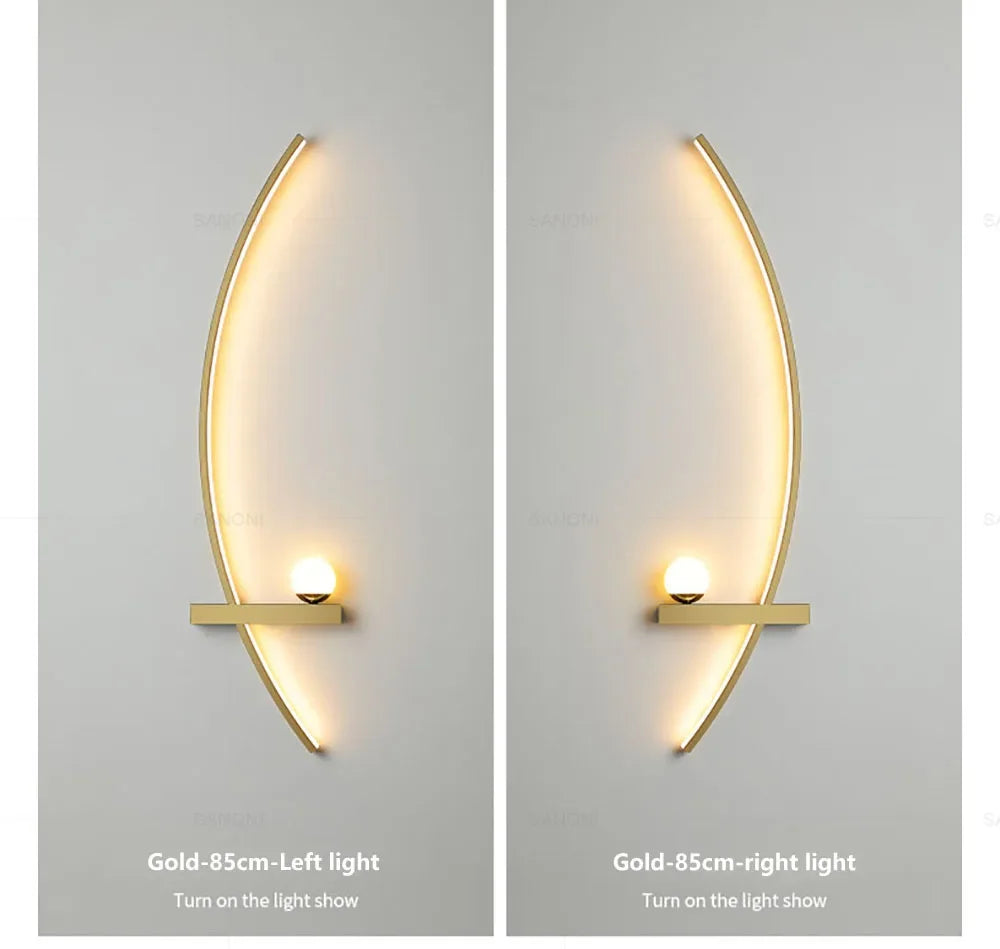 Moderne LED Zimmerleuchte