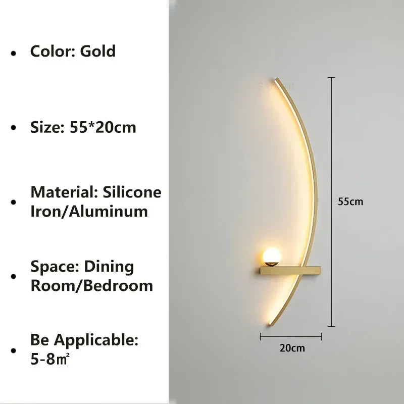 Moderne LED Zimmerleuchte