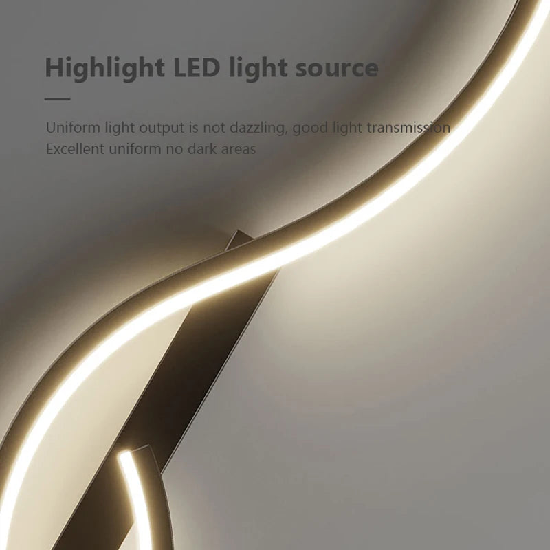 Moderne minimalistische LED Zimmerleuchte