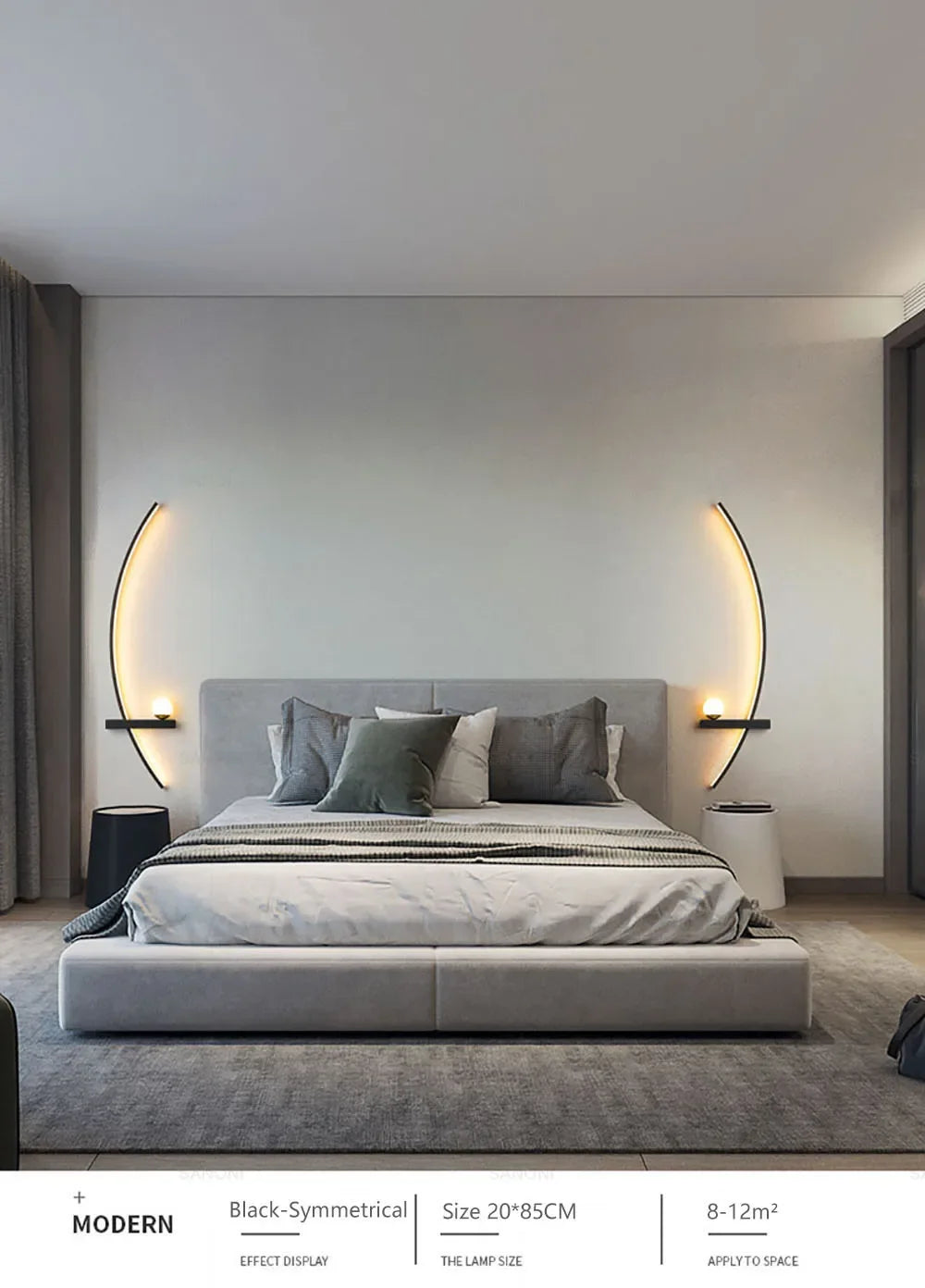 Moderne LED Zimmerleuchte