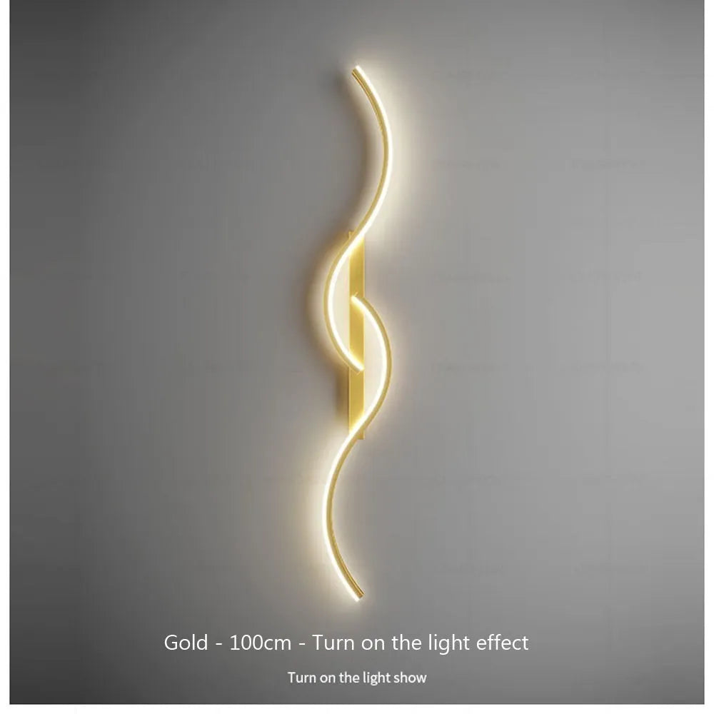 Moderne minimalistische LED Zimmerleuchte