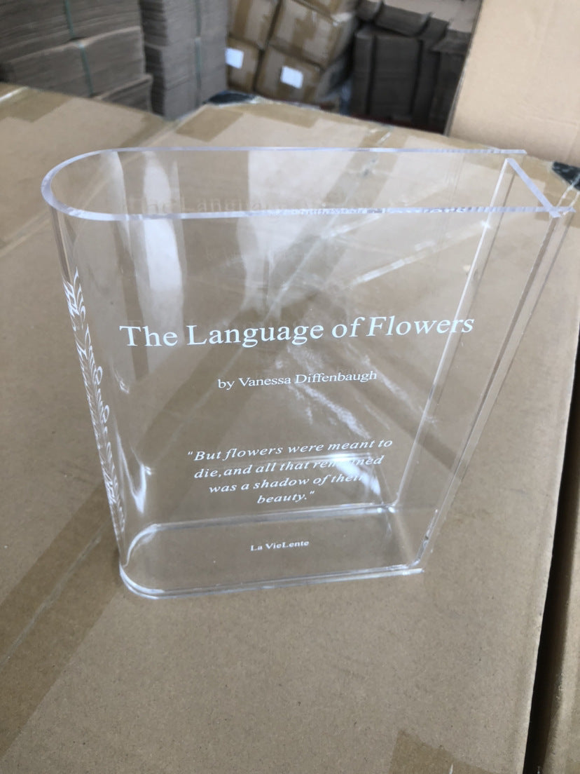 Transparente Vase