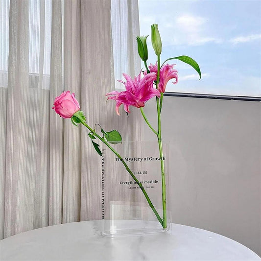 Transparente Vase
