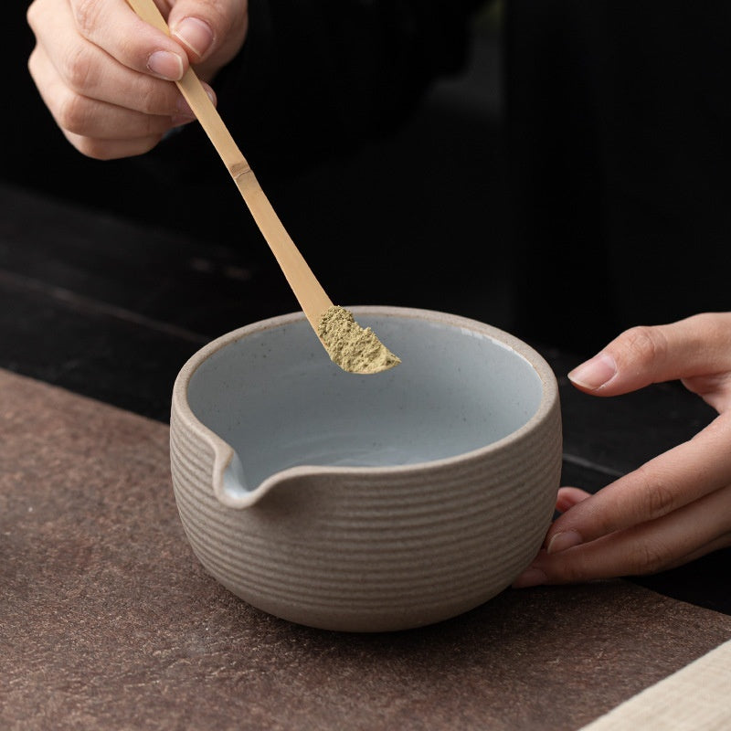 Natürliches Matcha Set in vier Farben