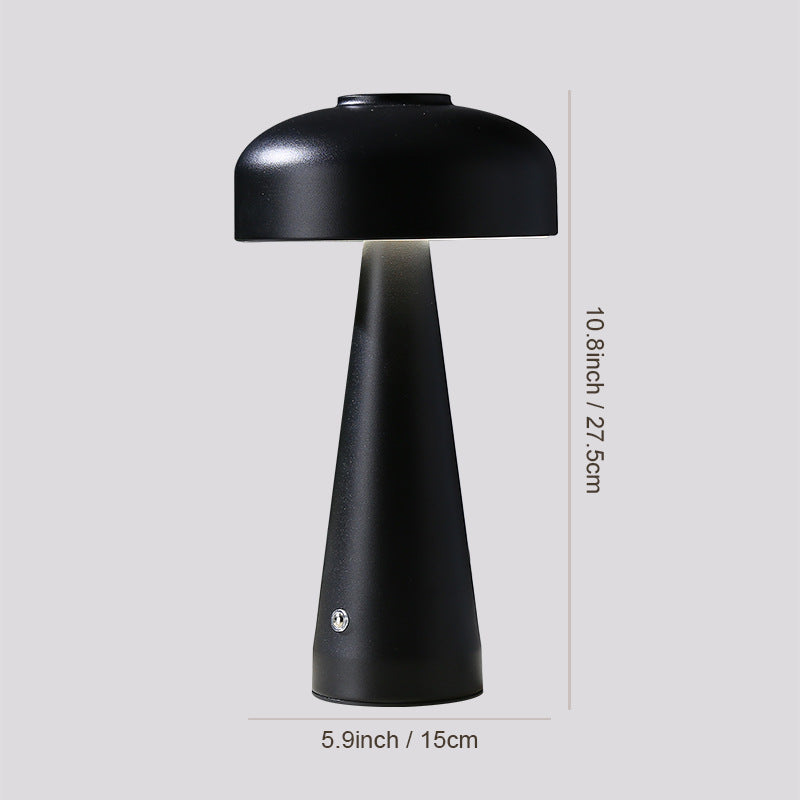 Pilz-Ladelampe Schlafzimmer Nachttischlampe