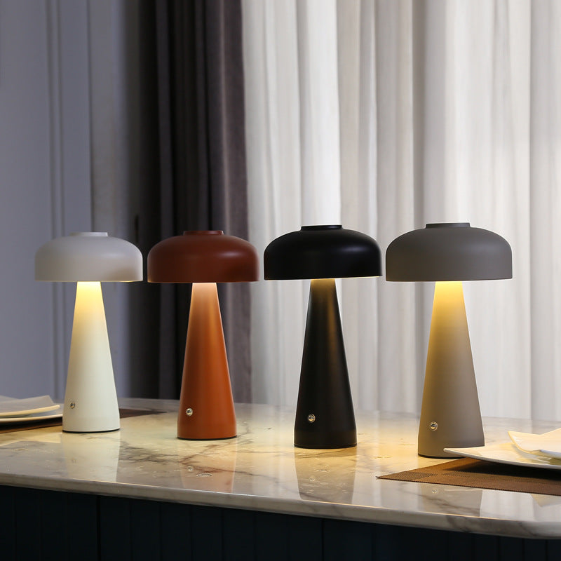 Pilz-Ladelampe Schlafzimmer Nachttischlampe