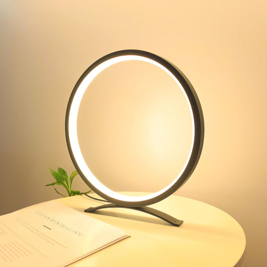 Runde moderne Tischlampe